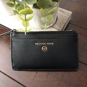 Michael Kors leather card case